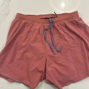 Lululemon running shorts. 6” inseam. With liner. Medium.